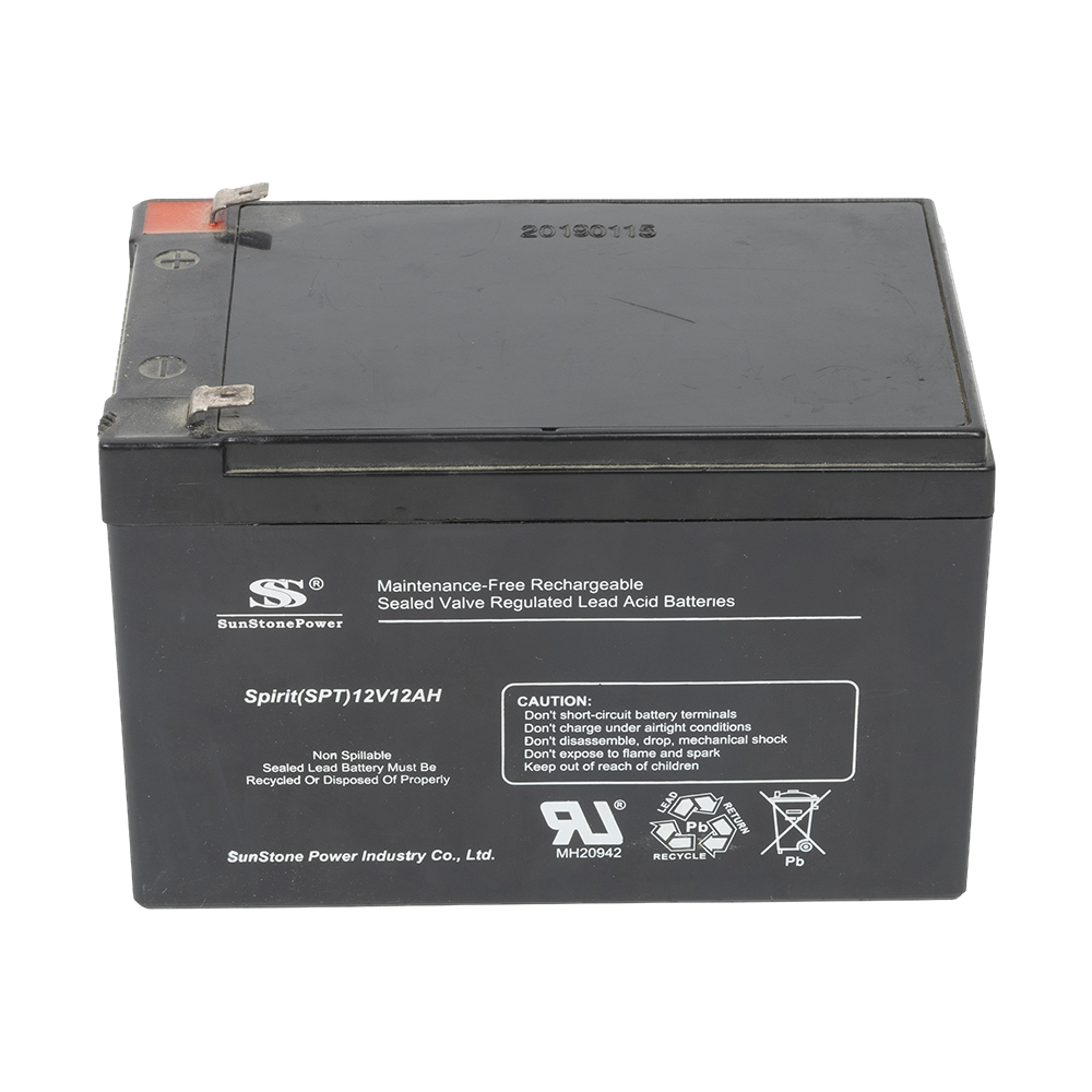 Аккумулятор cвинцово-кислотный VRLA Battery SPT12-12 (12V12AH). Фото №1 Аккумулятор cвинцово-кислотный VRLA Battery SPT12-12 (12V12AH). Фото №1