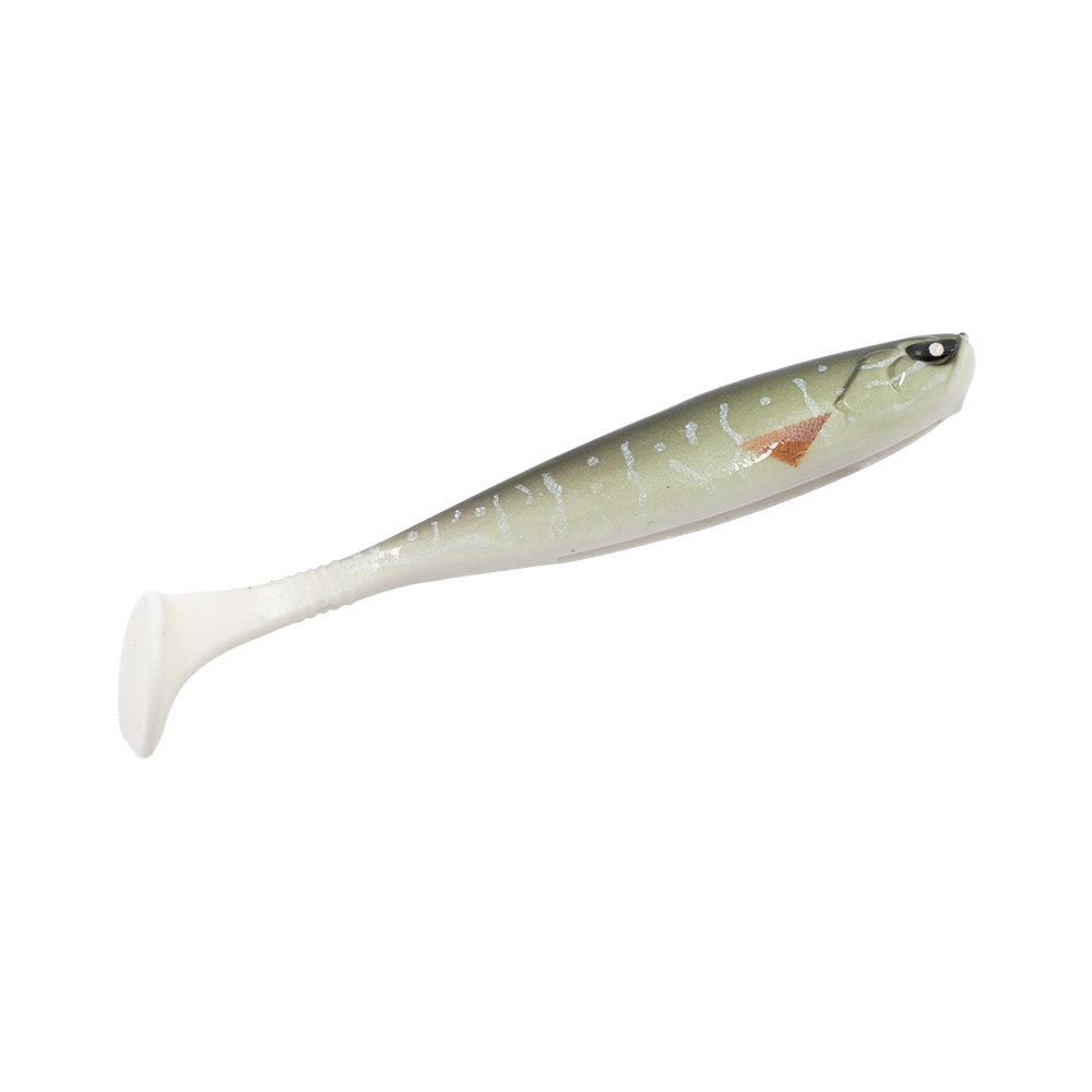 Виброхвост Lucky John 3D Series Basara Soft Swim 2,5" 63мм, (8шт. упак.) цвет PG11. Фото №4 Виброхвост Lucky John 3D Series Basara Soft Swim 2,5" 63мм, (8шт. упак.) цвет PG11. Фото №4