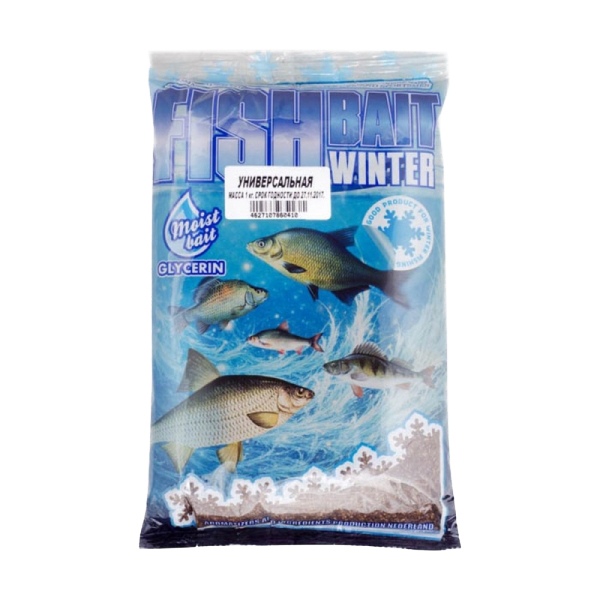 Прикормка FishBait серия «ICE WINTER» 0.5 кг. Универсальная. Фото №1