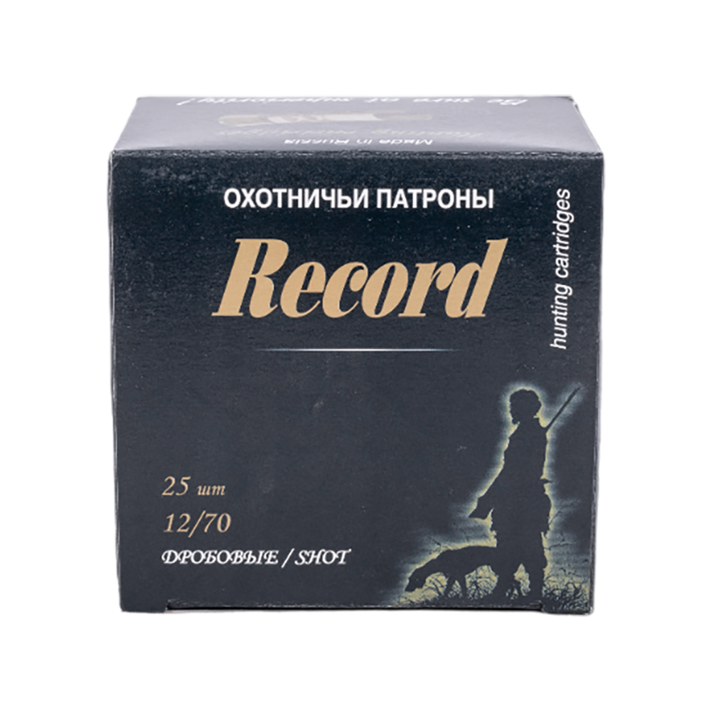 Патрон Рекорд 12/70 картечь 8 (в пачке 25 шт.) (в коробке 250 шт.). Фото №1 Патрон Рекорд 12/70 картечь 8 (в пачке 25 шт.) (в коробке 250 шт.). Фото №1