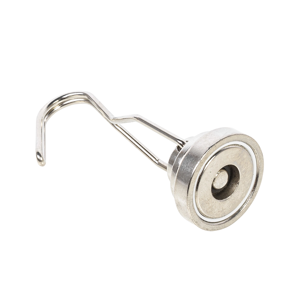 Магнит ОхотАктив с крючком для сейфа, неодимовый, D 25 мм, сила сцепления 20 кг. Фото №3