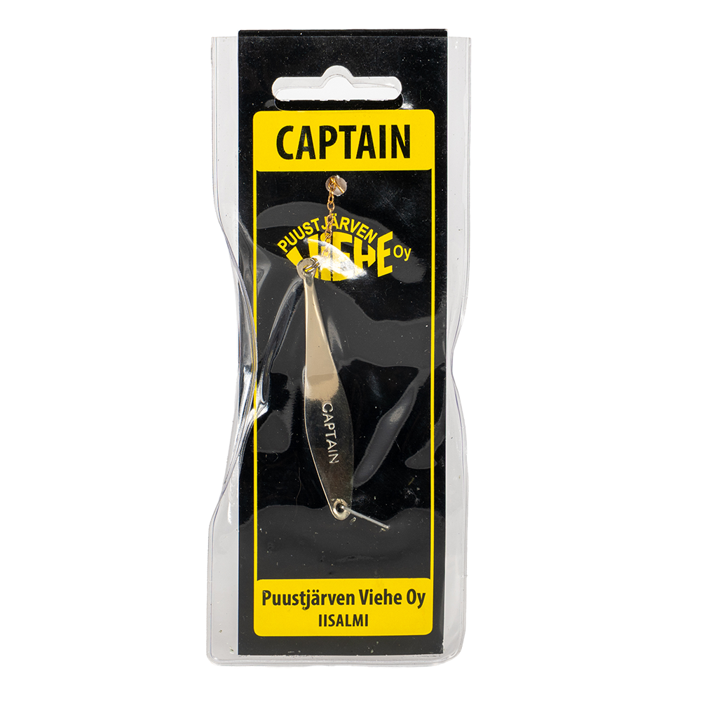 Блесна Puustjarven Captain 60мм, 7гр, цвет (Hop/Kup) цепочка-крючок. Фото №1