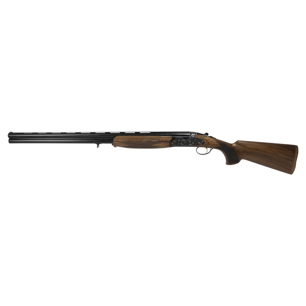 Ружье ATA SP Avangarde Black (сталь, черная колодка с цветочной гравировкой), 12/76,760мм, орех класс 2, кейс. Фото №7 Ружье ATA SP Avangarde Black (сталь, черная колодка с цветочной гравировкой), 12/76,760мм, орех класс 2, кейс. Фото №7