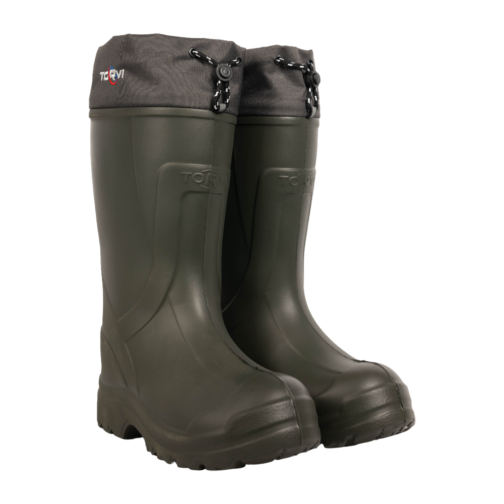 Сапоги TORVI ЭВА с 5-слойным сменным вкладышем (гипоалергенная трикотажная ткань) -45С олива р. 45, пара. Фото №1 Сапоги TORVI ЭВА с 5-слойным сменным вкладышем (гипоалергенная трикотажная ткань) -45С олива р. 45, пара. Фото №1
