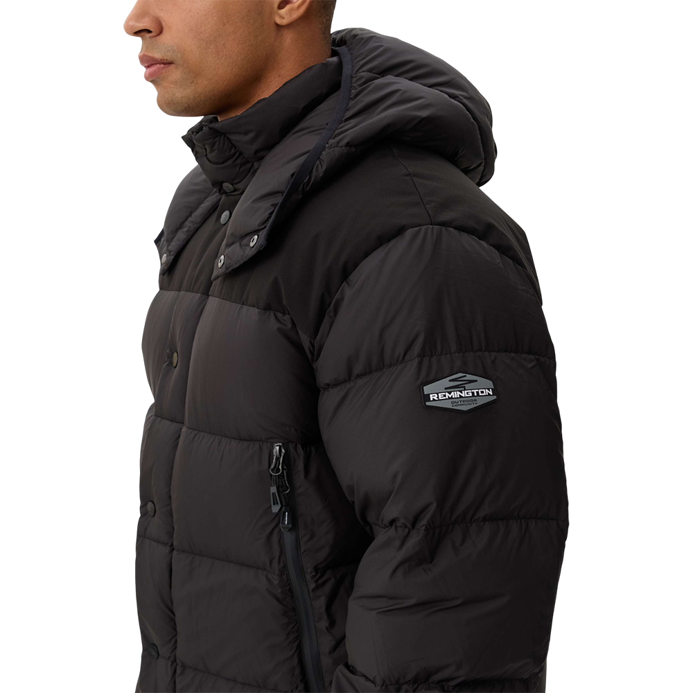 Пальто пуховое мужское Remington DOW2 Black р. 2XL. Фото №4