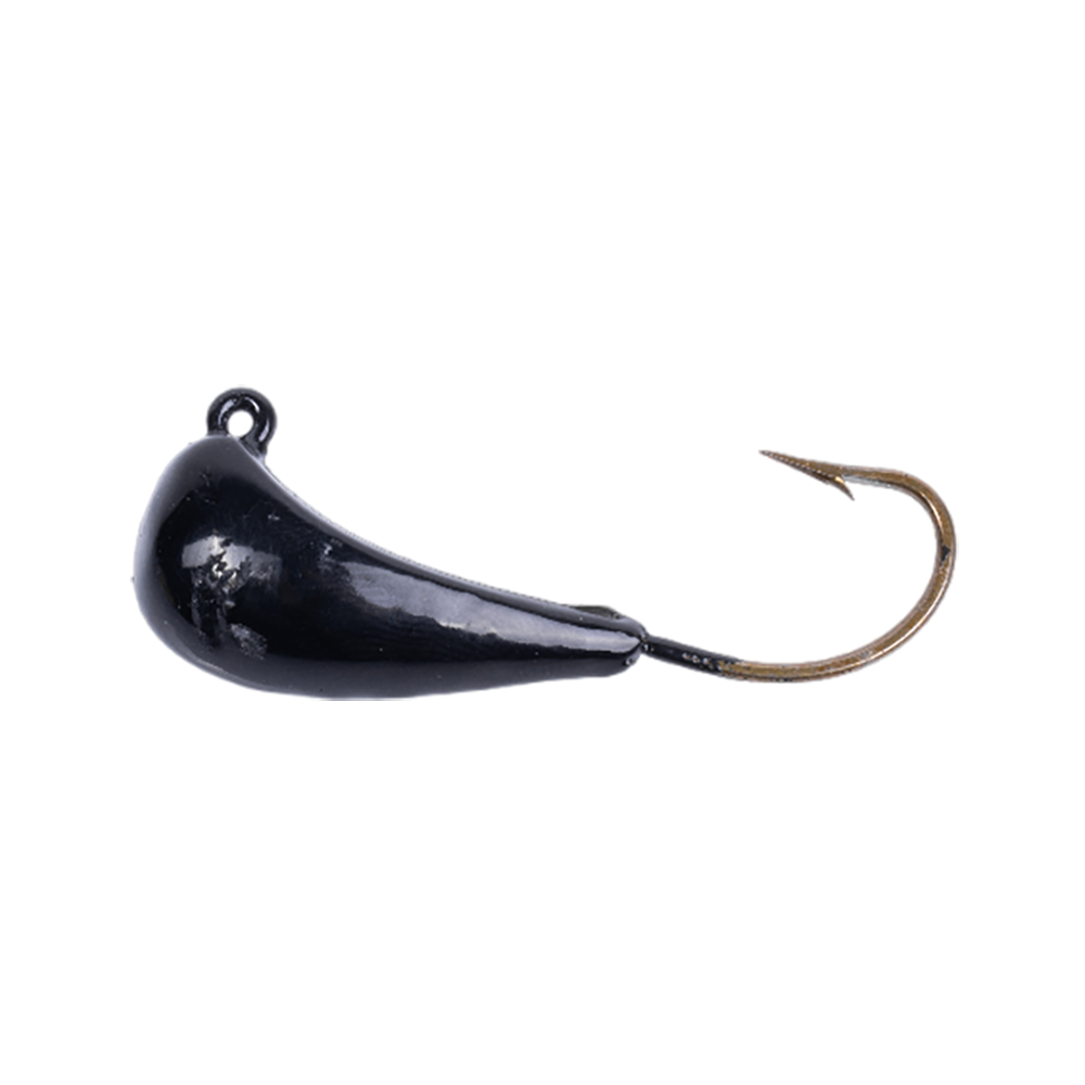 Мормышка свинцовая ЖОР Фунтик джиг, 35мм, 25гр, цвет (Ц №2) черный. Фото №2