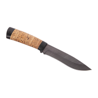 Изображение товара: Нож ЗЗОСС, Н6, клинок ст. У10А-7ХНМ, рукоять текстолит, береста