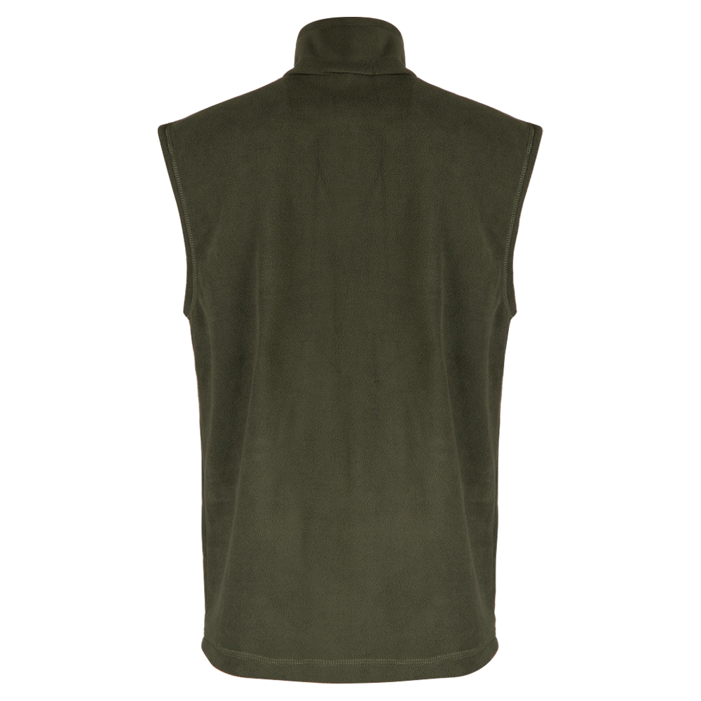 Жилет флис, олива. Фото №4