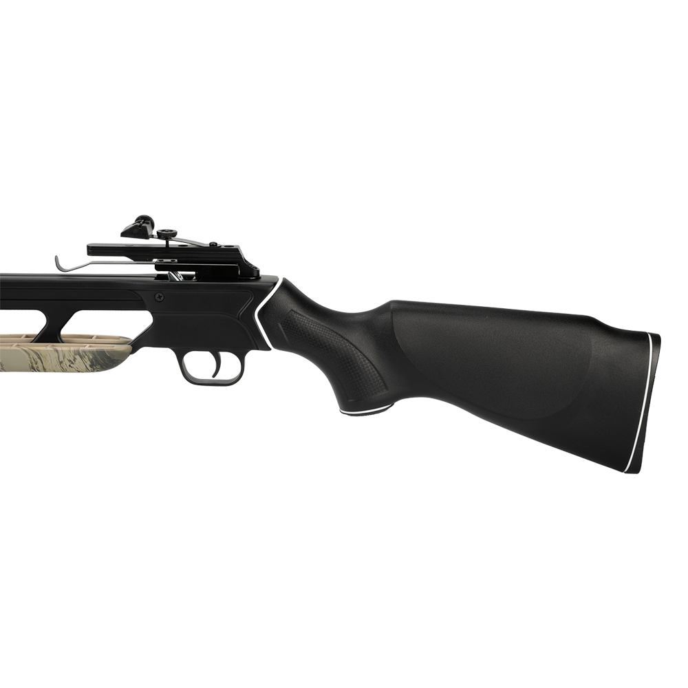 Арбалет Remington Jaeger, рекурсивный, god camo, плечи, тетива, стремя, крепеж, стрелы 2 шт., законцовки. Фото №4