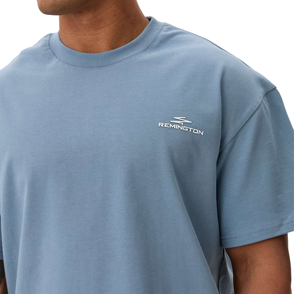 Футболка мужская Remington Casual Blue Light Shade р. 2XL. Фото №3