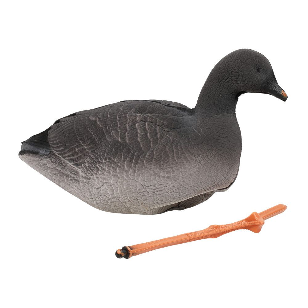 Чучело гусь гуменник отдыхающий Флокированный (цвет UVBG). Фото №1