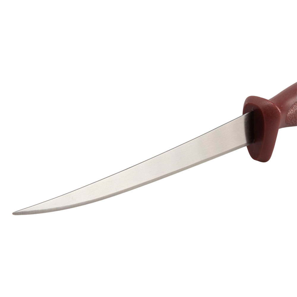 Нож филейный Rapala (лезвие 15 см, красная рукоятка, без чехла) (10130202/070415/0006787, КИТАЙ). Фото №3