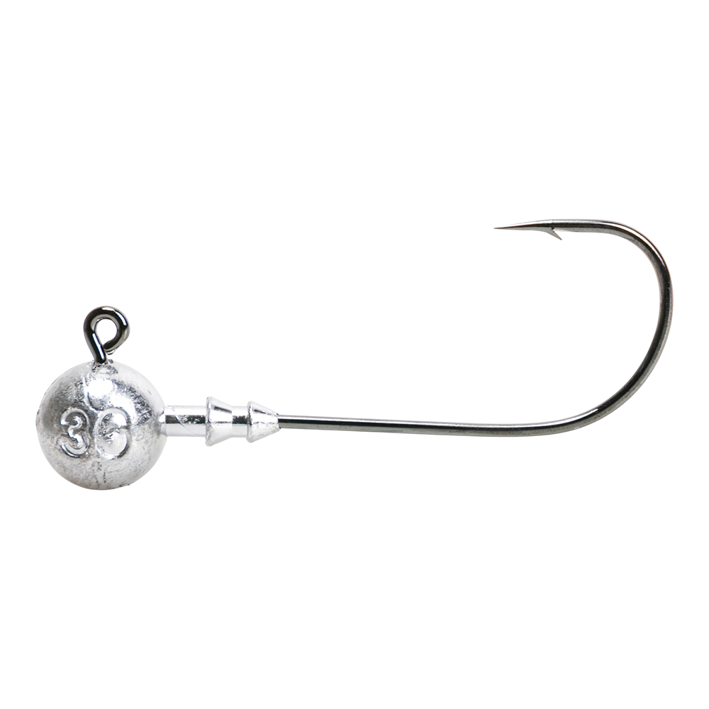 Джиг Головка Корея ковка Крюк 10/0 черный никель 36гр TritOn (уп. 3шт). Фото №4