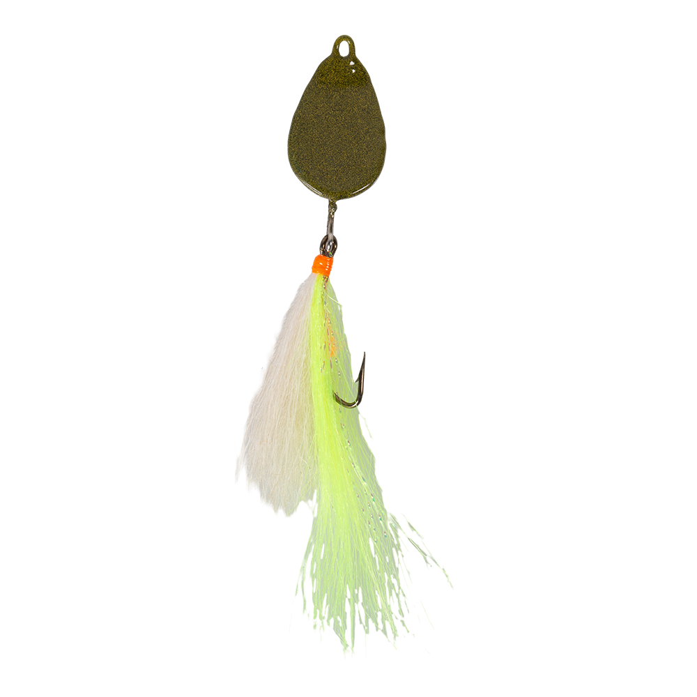 Блесна "Планирующая" 11 гр болотный. Фото №1