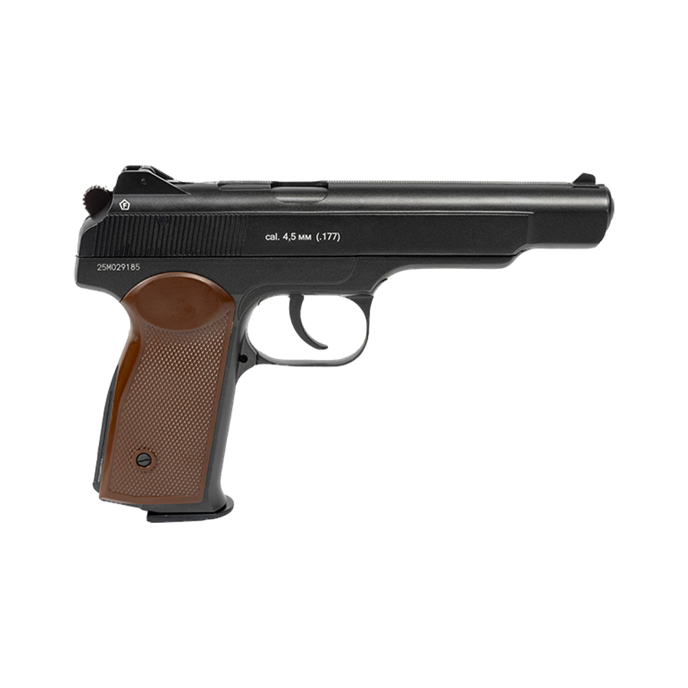 Пистолет пневматический BORNER APS Blowback Black, калибр 4,5 мм/BBs . Фото №1 Пистолет пневматический BORNER APS Blowback Black, калибр 4,5 мм/BBs . Фото №1