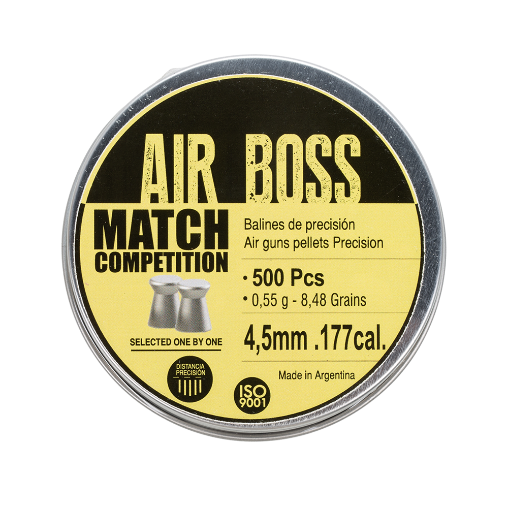 Пуля пневматическая APOLO AIR BOSS " Match",  4,5 0,55гр. (500 шт.). Фото №1