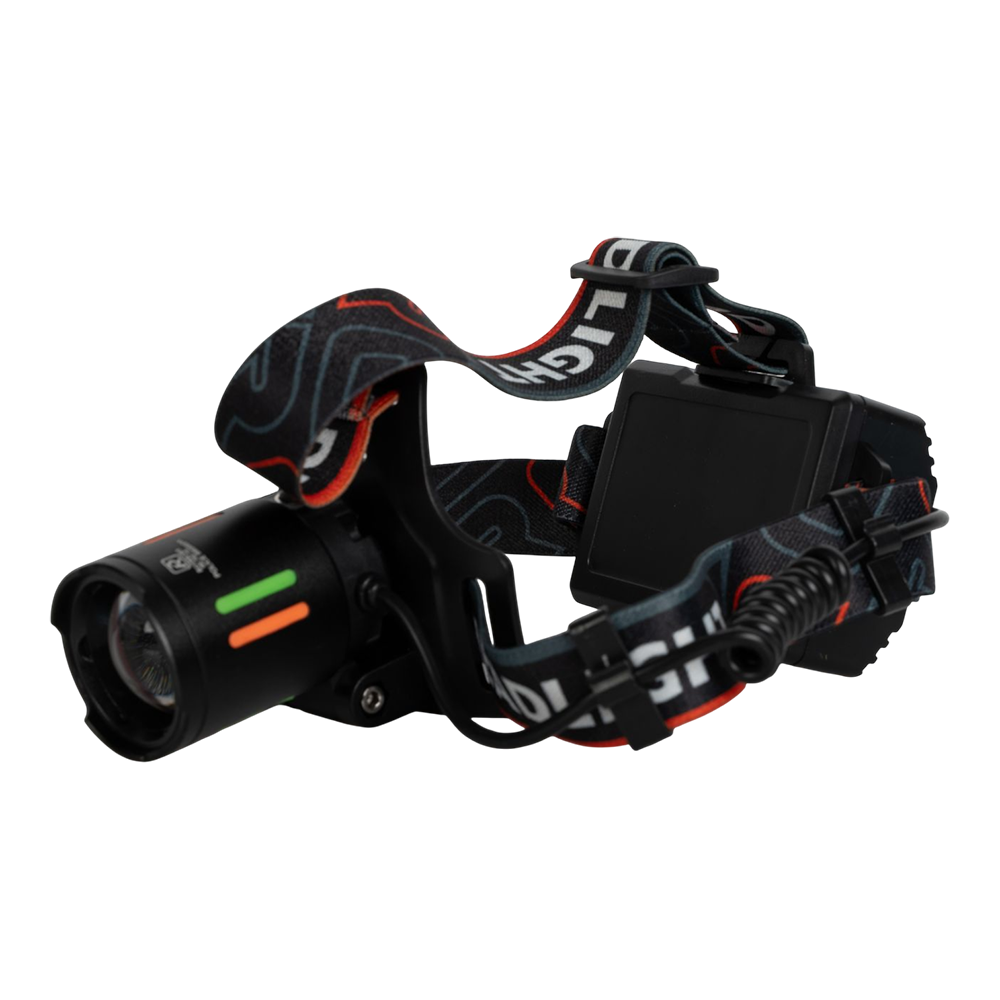 Фонарь налобный (аккумулятор 18650-3шт,+COB диод, инд. заряда, разъем Type-C, power bank). Фото №2