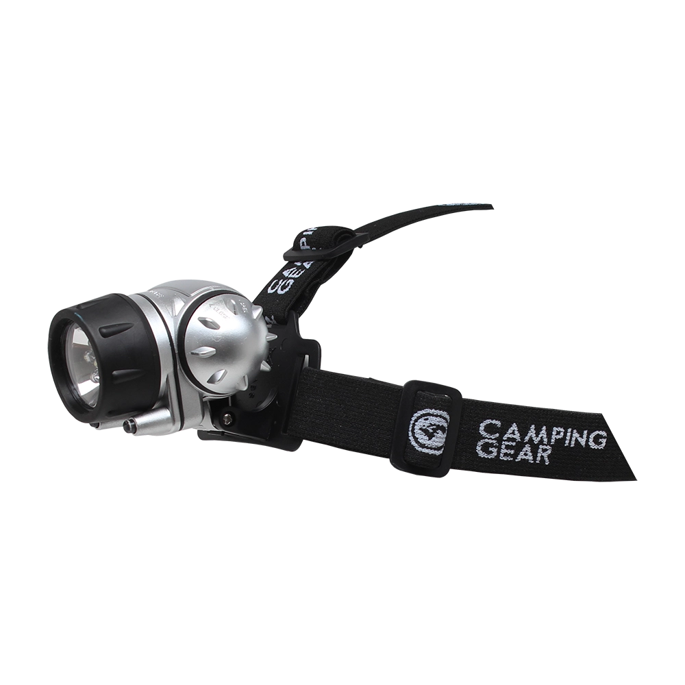 Фонарь O2 Camping Gear 7+2LED 160lm 3AAA (налобный). Фото №3