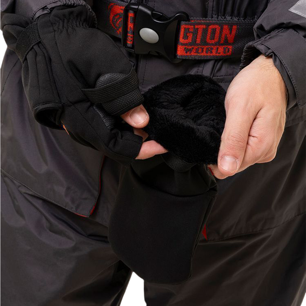 Перчатки-варежки Remington Activ Fishing Softshell Black р. S/M. Фото №6 Перчатки-варежки Remington Activ Fishing Softshell Black р. S/M. Фото №6