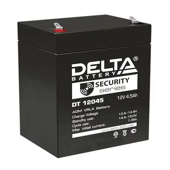Аккумулятор DT 12045 Delta. Фото №1