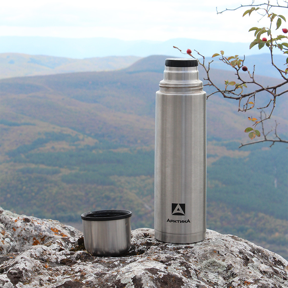 Термос "Арктика" бытовой в чехле, вакуумный, питьевой, 750 мл. Фото №4 Термос "Арктика" бытовой в чехле, вакуумный, питьевой, 750 мл. Фото №4