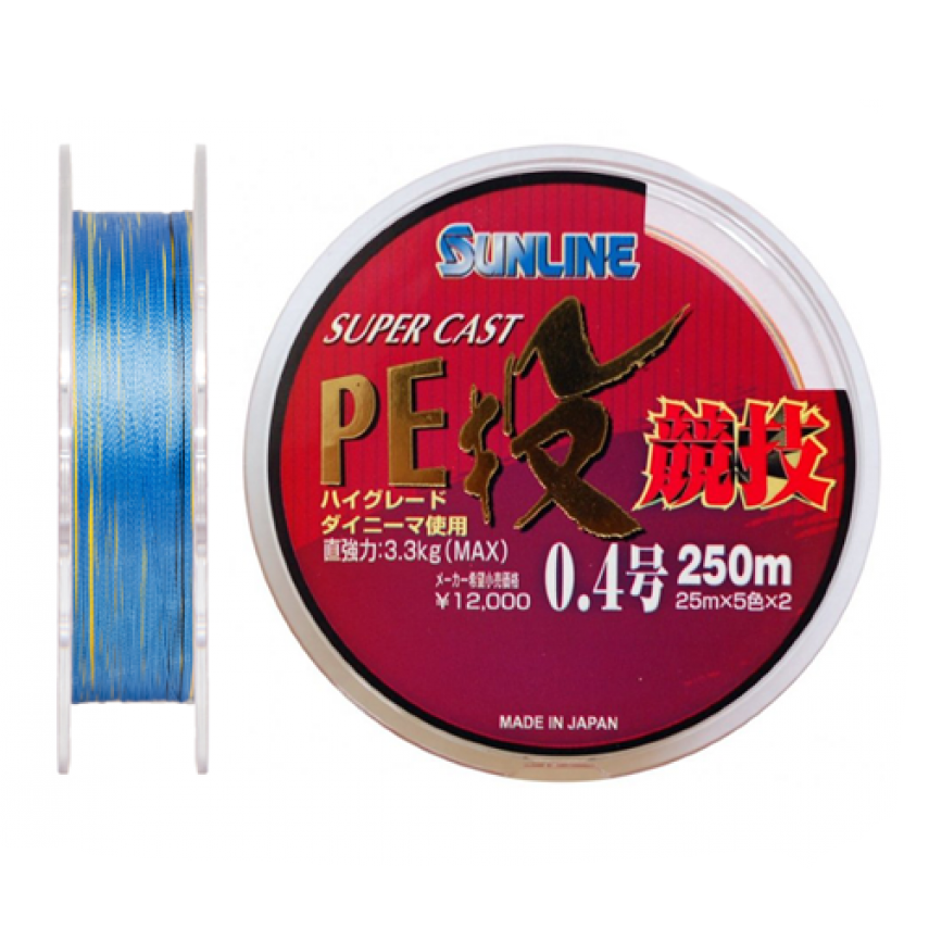 Шнур SUPER CAST PE NAGE KYOGI 200M#1.5/9.9kg. Фото №1