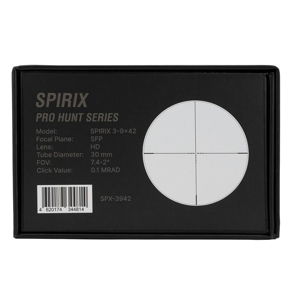 Прицел оптический REMINGTON SPIRIX 3-9x42 HD SFP IR 30мм 0.1 MRAD. Фото №19 Прицел оптический REMINGTON SPIRIX 3-9x42 HD SFP IR 30мм 0.1 MRAD. Фото №19