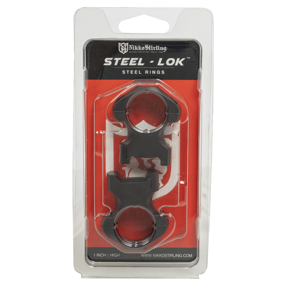 Кольца Nikko Stirling Diamond, небыстросъемные на Weaver, 25.4мм, высокие, 2 винта, сталь. Фото №1