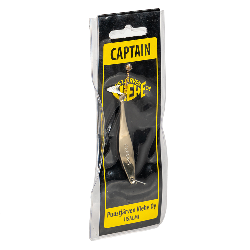 Блесна Puustjarven Captain 60мм, 7гр, цвет (Hop/Kup) цепочка-крючок. Фото №2