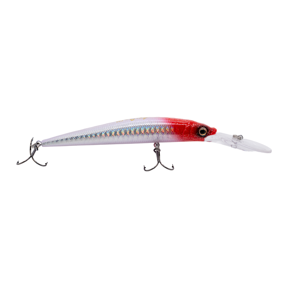 Воблер Strike Pro Alpha Diver 110, 110мм, 13гр, заглубление 2,5м.-4,0м., цвет (JL-062F#022PPP-713). Фото №2 Воблер Strike Pro Alpha Diver 110, 110мм, 13гр, заглубление 2,5м.-4,0м., цвет (JL-062F#022PPP-713). Фото №2