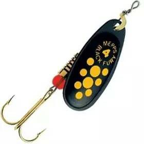 Блесна вращающаяся Mepps BLACK FURY 3 COPPER/YELLOW. Фото №2 Блесна вращающаяся Mepps BLACK FURY 3 COPPER/YELLOW. Фото №2