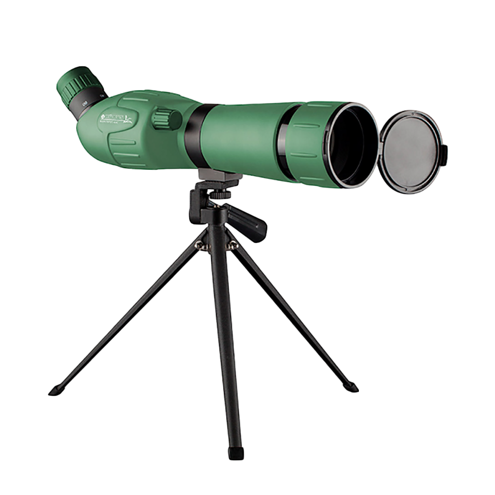 Труба зрительная Konus Konuspot-60C 20-60x60 mm, наклонный окуляр, чехол, трипод. Фото №2