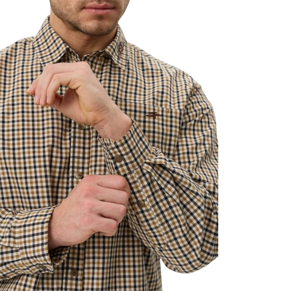 Рубашка Remington Britain Beige р. 3XL. Фото №6