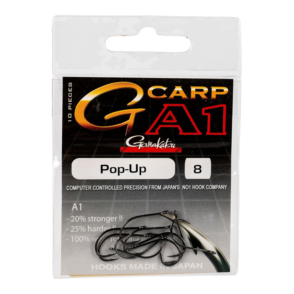Крючок Gamakatsu A-1 G-Carp Pop-UP №08. Фото №1