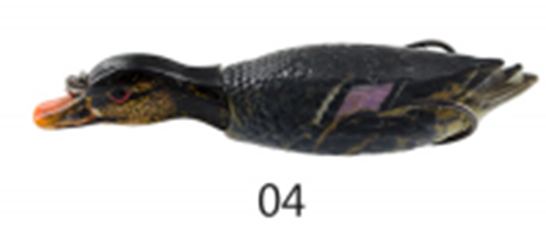 Воблер MADFISH Duck4 127мм, 22г, заглубление 0-1м, цвет 04. Фото №1