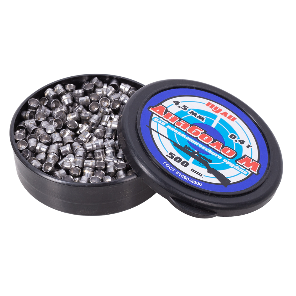 Пуля пневматическая "Диаболо М" 4,5 мм. (500 шт.), 0,4 гр (Ижевск) (в коробке 100 шт). Фото №2 Пуля пневматическая "Диаболо М" 4,5 мм. (500 шт.), 0,4 гр (Ижевск) (в коробке 100 шт). Фото №2