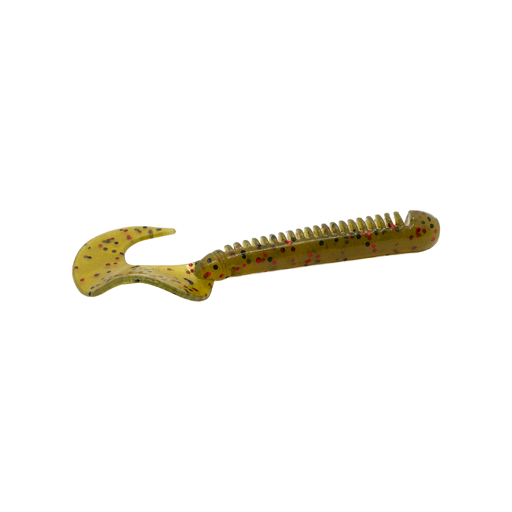 Твистер Lucky John Pro Series Chunk Tail 2,9" 74мм, (7шт. упак.) цвет 002. Фото №1