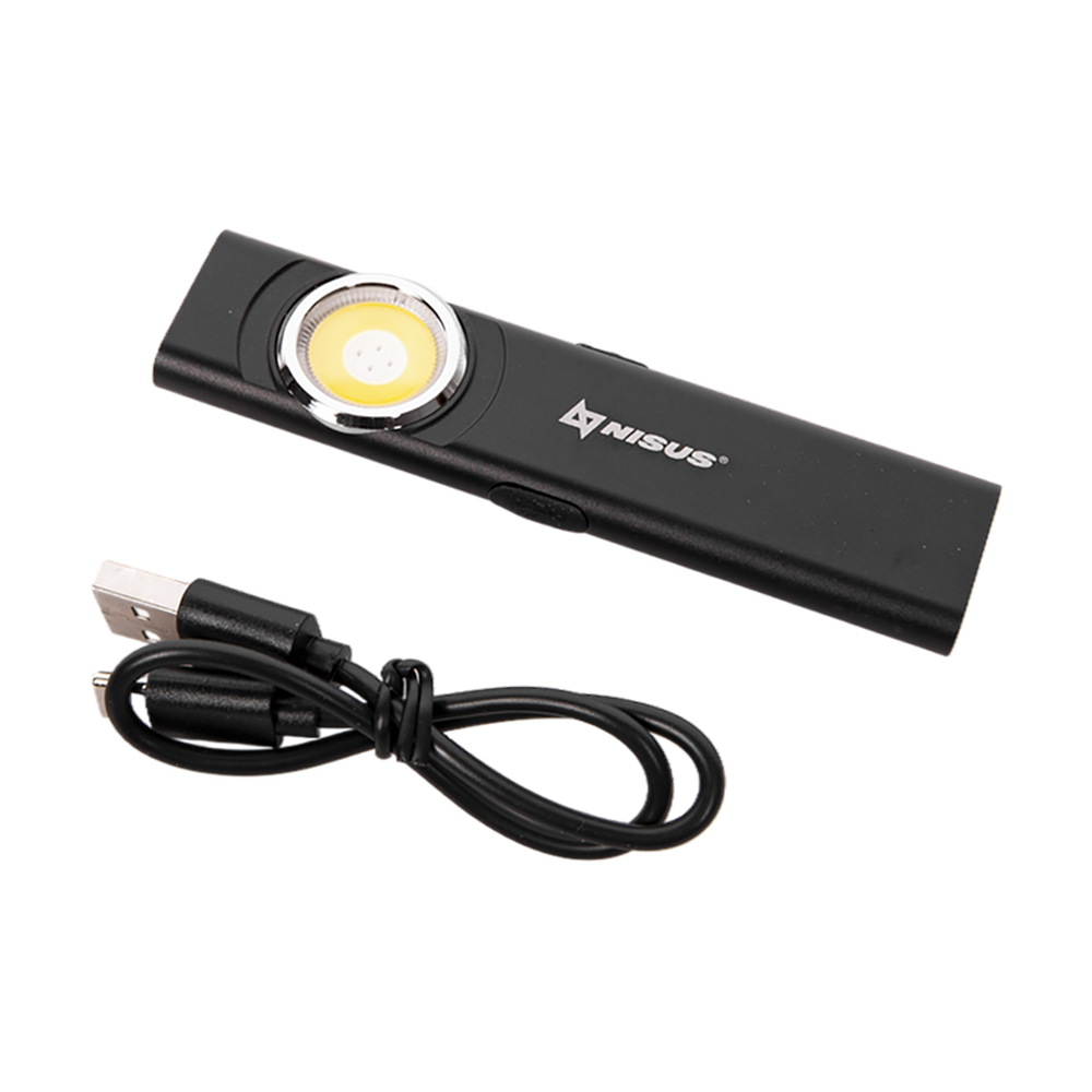 Фонарь магнитный сверхлегкий 470LM NISUS PRO. Фото №1