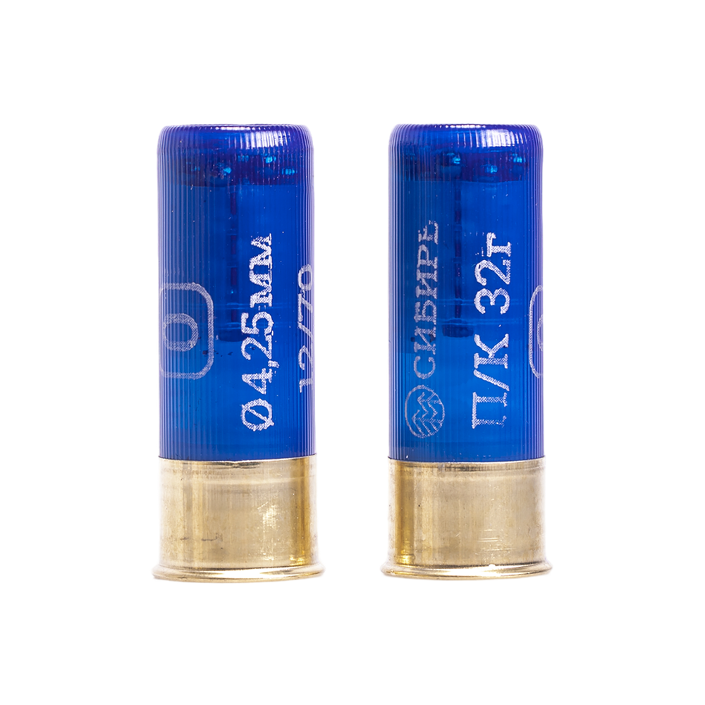 Патрон СИБИРЬ PREMIUM 12/70 охотничий дробовой 32г №0 (пачка 25 шт) (в коробке 250шт). Фото №3