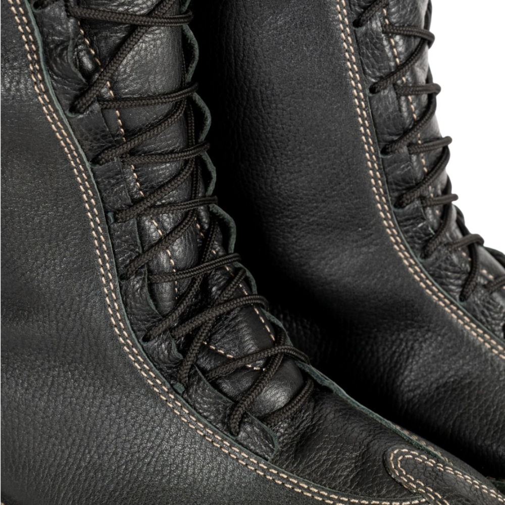 Ичиги ПОСКРЯКОВ (нат.кожа, со шнурками) черные р. 41. Фото №6