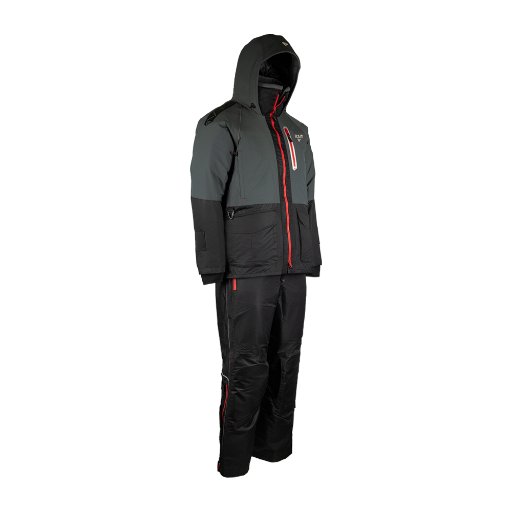 Костюм-поплавок мужской зимний "Rescuer VII comfort", hardguard, серый р. 50-52/176. Фото №2 Костюм-поплавок мужской зимний "Rescuer VII comfort", hardguard, серый р. 50-52/176. Фото №2