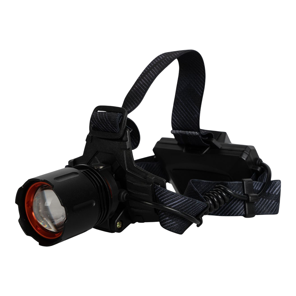 Фонарь налобный (аккумулятор 18650-3шт, белый+желтый диод TG, разъем Type-C, power bank). Фото №2