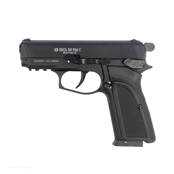 Пистолет пневматический EKOL 66 C Black, (металл) калибр 4,5 мм, 3 Дж. Фото №3