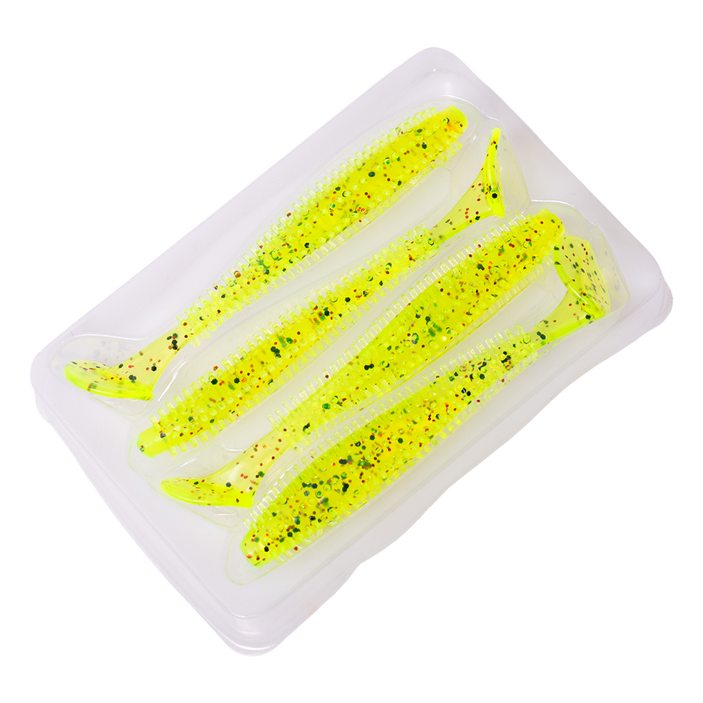 Виброхвост MADFISH SWING IMPACT 90мм, 4.5г, (4 шт. уп.) цвет 14. Фото №4