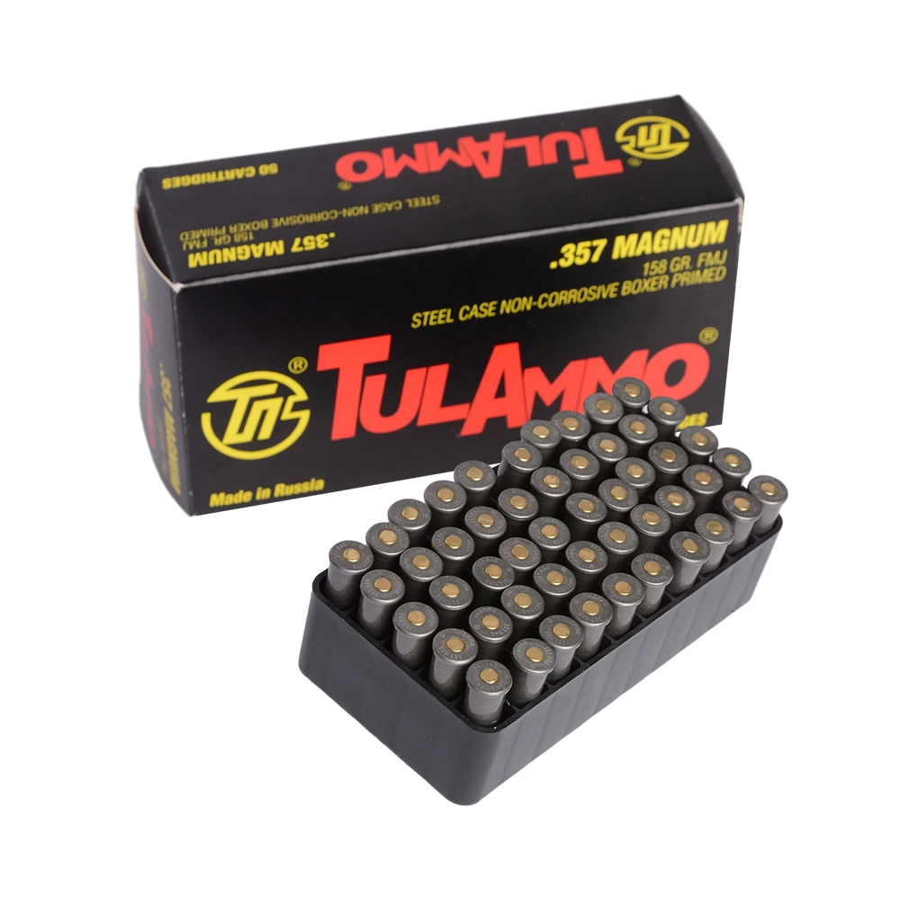 Патрон нарезной ТПЗ 357 Magnum 158 гр (50шт). Фото №2
