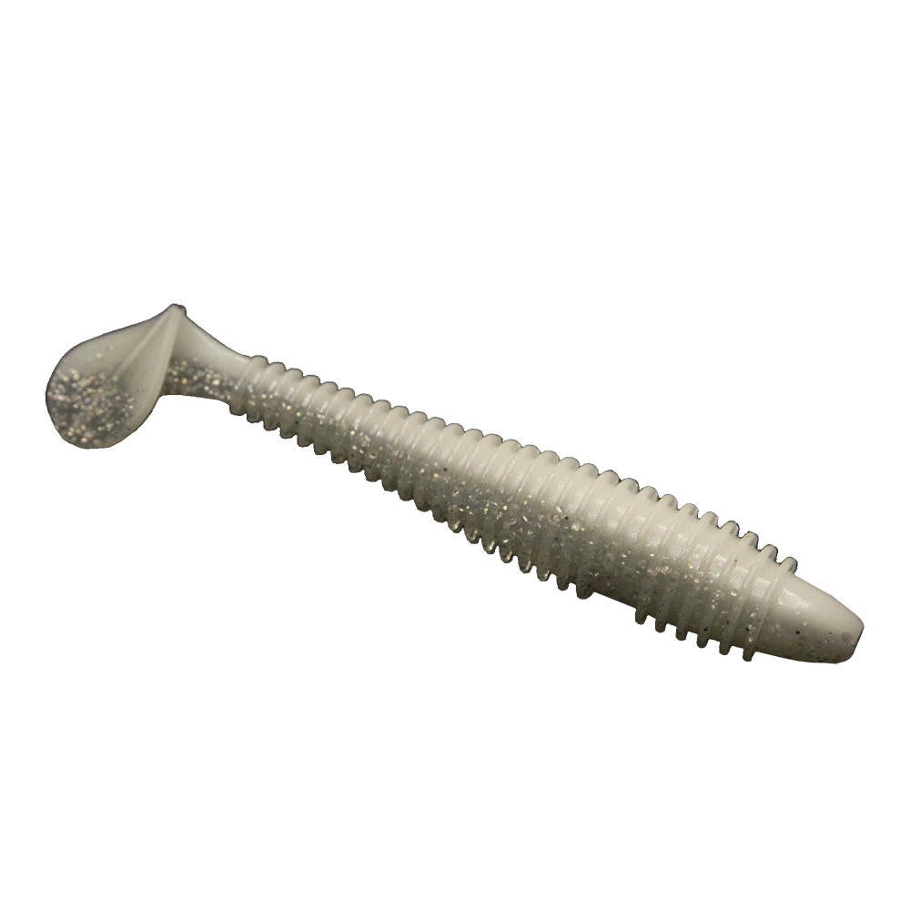 Виброхвост Esox Swinky Fat 5.5" 140мм, (3шт. упак.), цвет DC010. Фото №1