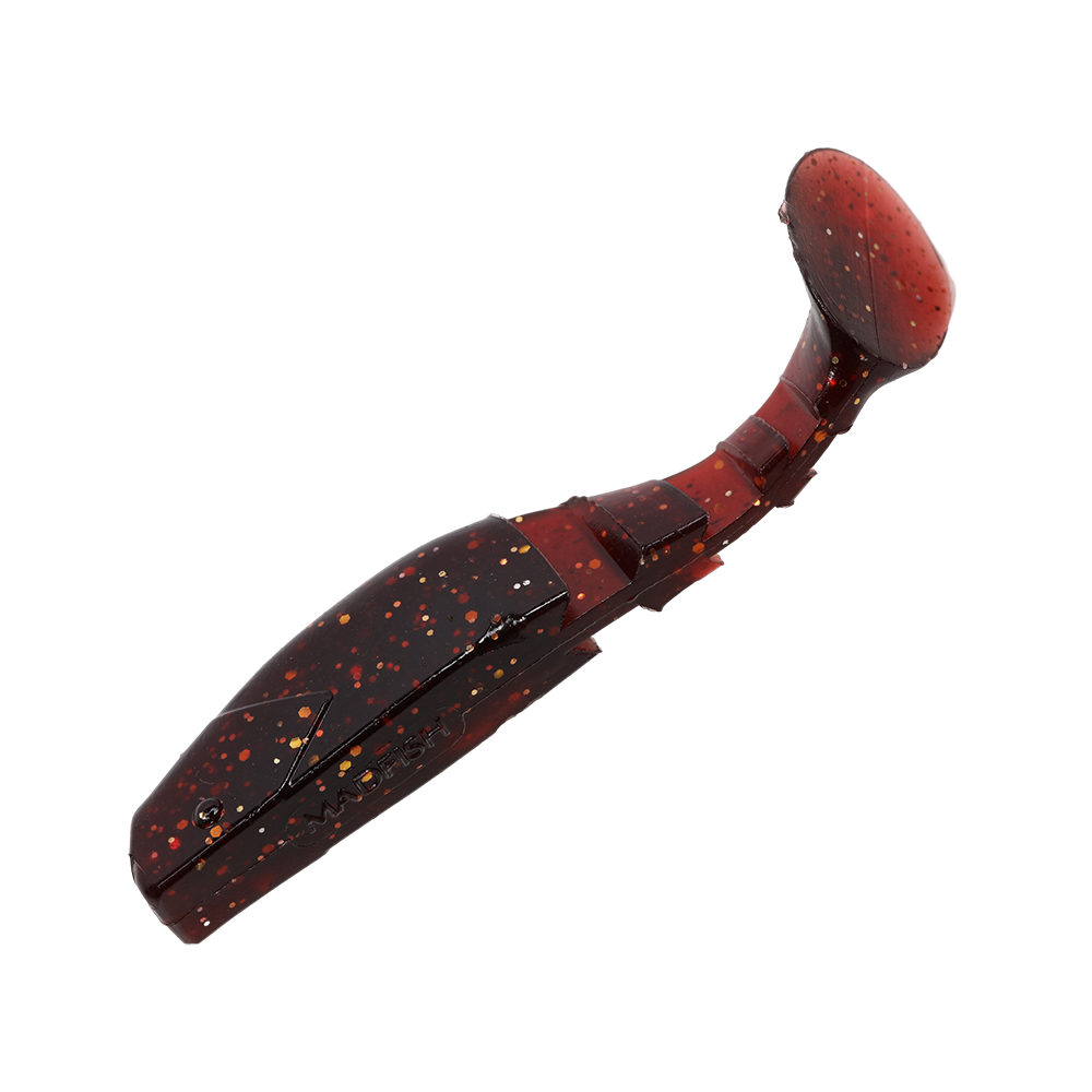 Виброхвост MADFISH Active Predator 70мм, 3,9гр, съедобная (5 шт. уп.) цвет (019). Фото №1