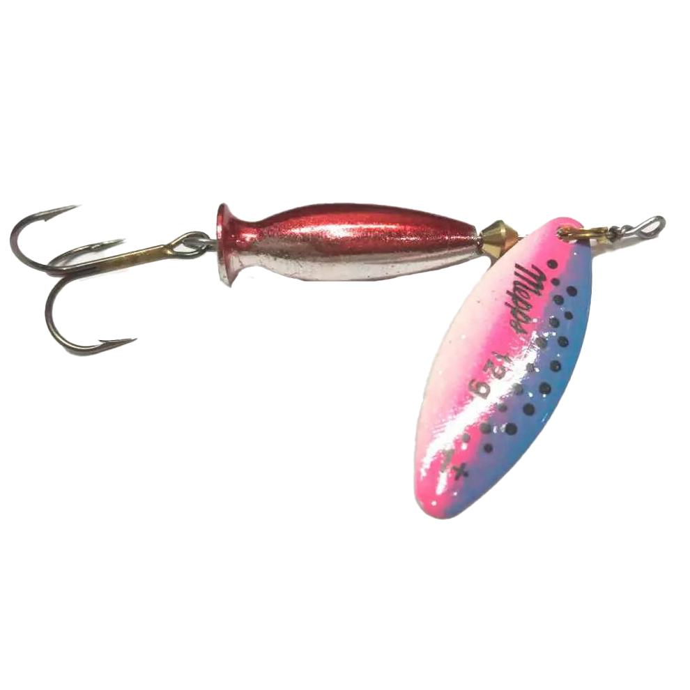 Блесна вращающаяся Mepps Aglia LONG HEAVY,1+ SILVER. Фото №2