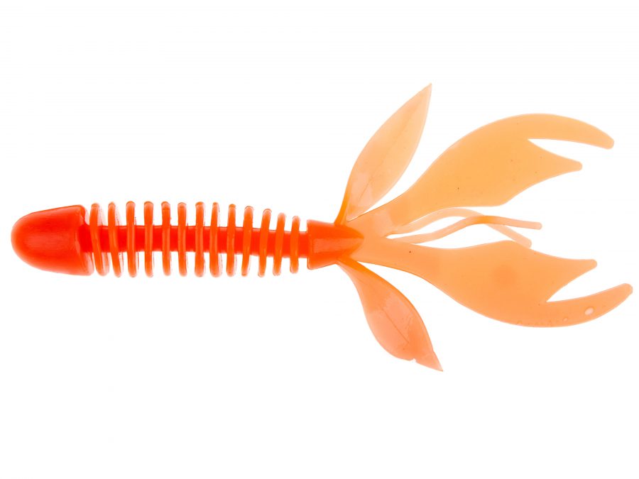 Съедобная резина твистер-рачок AKKOI Slick 75 OR203. Фото №2 Съедобная резина твистер-рачок AKKOI Slick 75 OR203. Фото №2