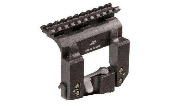 Боковой кронштейн Вилейка с планкой weaver на Тигр, СКС. Фото №1 Боковой кронштейн Вилейка с планкой weaver на Тигр, СКС. Фото №1